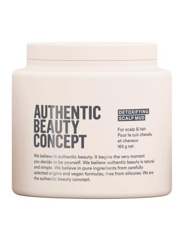 AUTHENTIC BEAUTY CONCEPT Barro Detox para el Cuero Cabelludo 165g